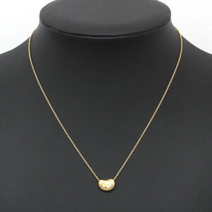 Tiffany Elsa Peretti Bean Pendant Yellow Gold